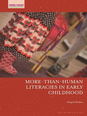 cover image of More-Than-Human Literacies in Early Childhood